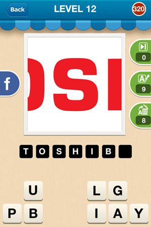 Hi Guess The Brand Answers Level 12 - 320