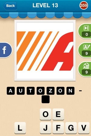 Hi Guess The Brand Answers Level 13 - 359