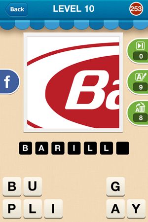 Hi Guess The Brand Level 10 Answer 253