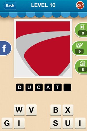 Hi Guess The Brand Level 10 Answer 267