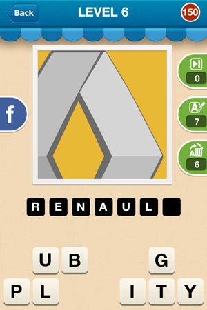 Hi Guess The Brand Level 6 Answer 150