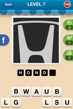 Hi Guess The Brand Level 7 Answer 166