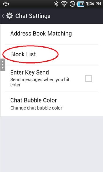 kik block list