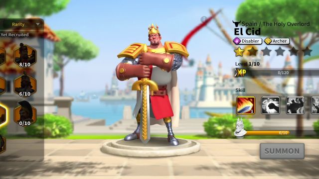 rise of kingdoms el cid