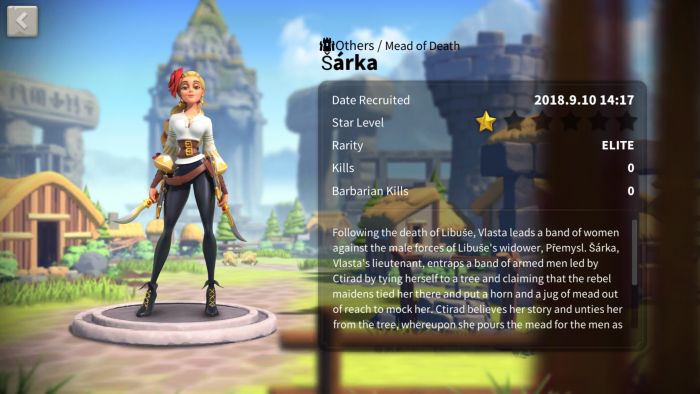 rise of kingdoms sarka