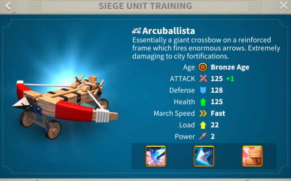 rise of kingdoms siege units 2