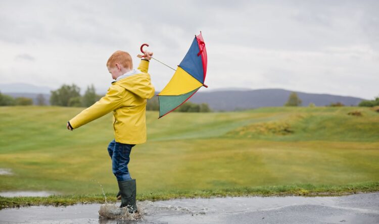 Boy playing