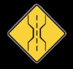 road narrows