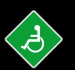 handicapped crossing