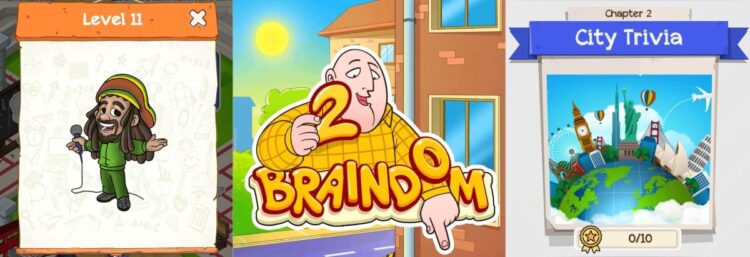 Braindom 2 City Trivia Answers
