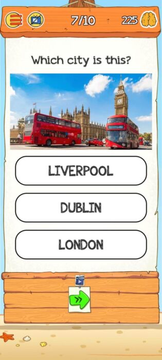 Braindom 2 City Trivia Level 7 Answer