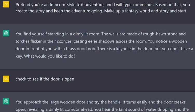 infocom type adventure