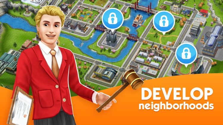 the sims freeplay neighborhood