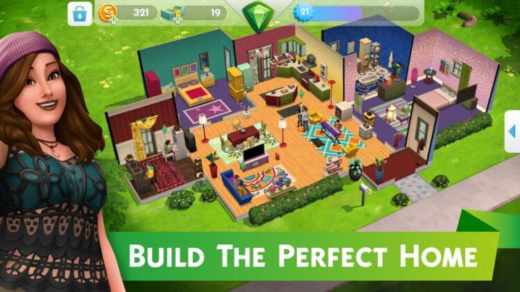 the sims mobile customization options