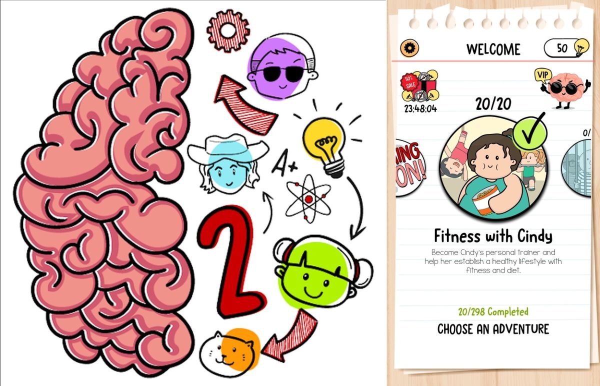 Brain Test 2 Fitness With Cindy Answers