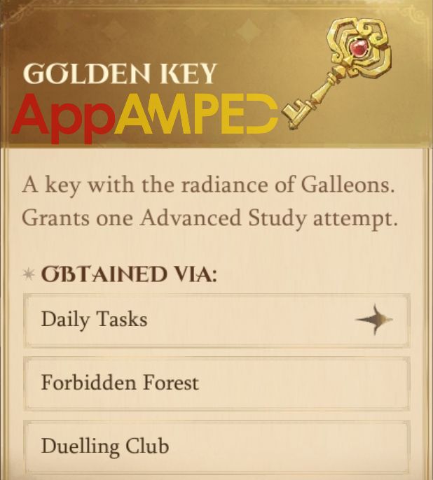 Harry Potter - Magic Awakened - Golden Keys
