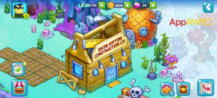 SpongeBob Adventures - In A Jam Carpenter's Shop