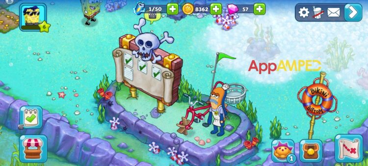 SpongeBob Adventures - In A Jam Order Board