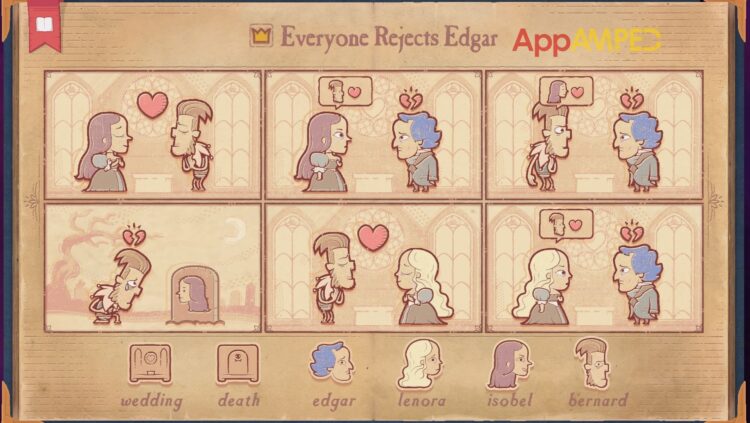 Storyteller Walkthrough Chapter 2 Broken Hearts - Unlucky