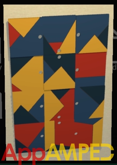 50 Tiny Room Escape Walkthrough Level 13 Mosaic Puzzle