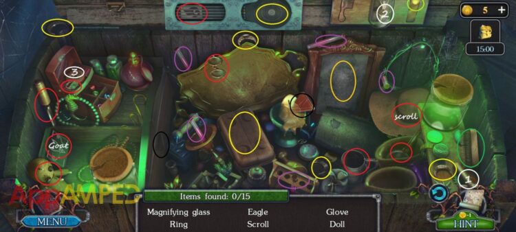 Legendary Tales 3 Chapter 1 Task 7 - Hidden objects crate