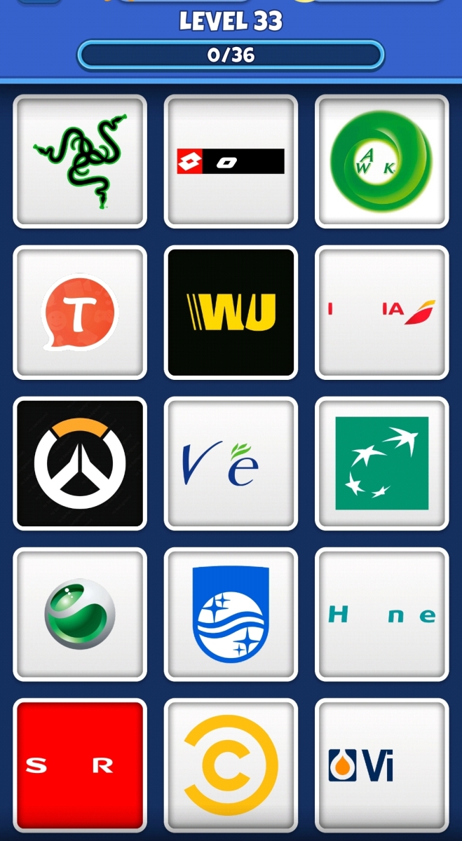 Logo Quiz – World Trivia Game Answers Level 32 to Level 34