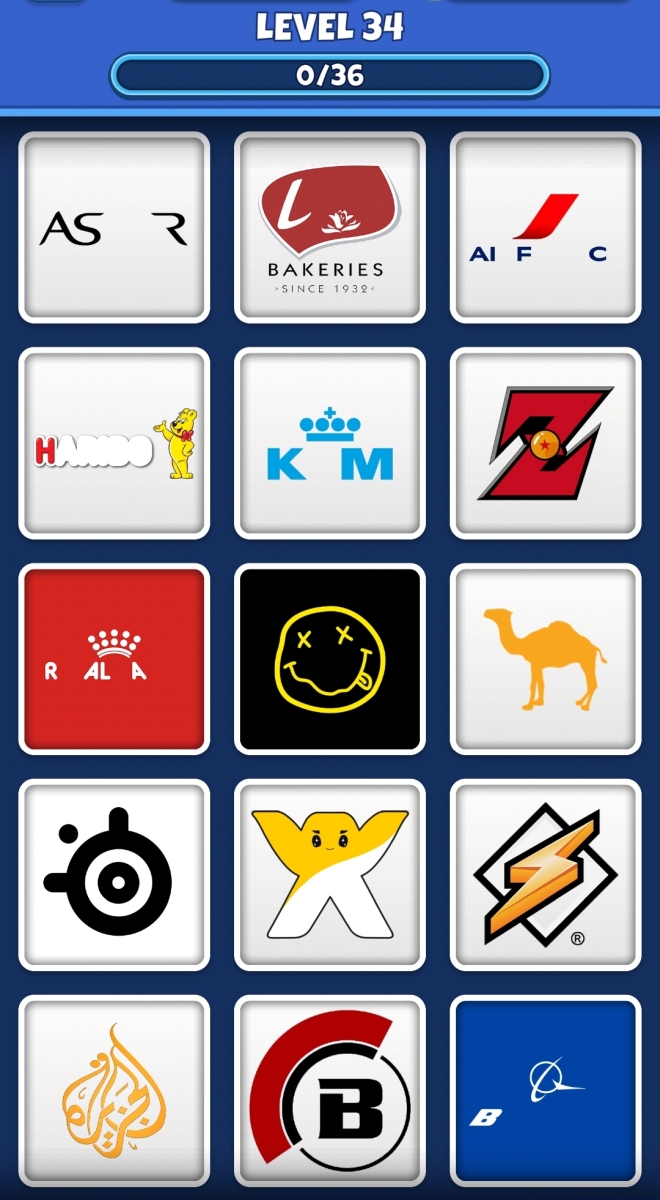 Logo Quiz – World Trivia Game Answers Level 32 to Level 34