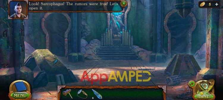 Lost Lands 9 Walkthrough Chapter 1 Task 5 Sarcophagus Room
