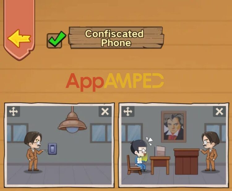 Story Writer - Storyteller Walkthrough - Classroom Battle Confiscated Phone