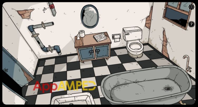 Beyond the Room Walkthrough Abandoned Building 2nd Floor BathRoom