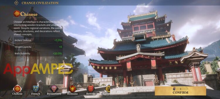 Age of Empires Mobile Civilization - Chinese