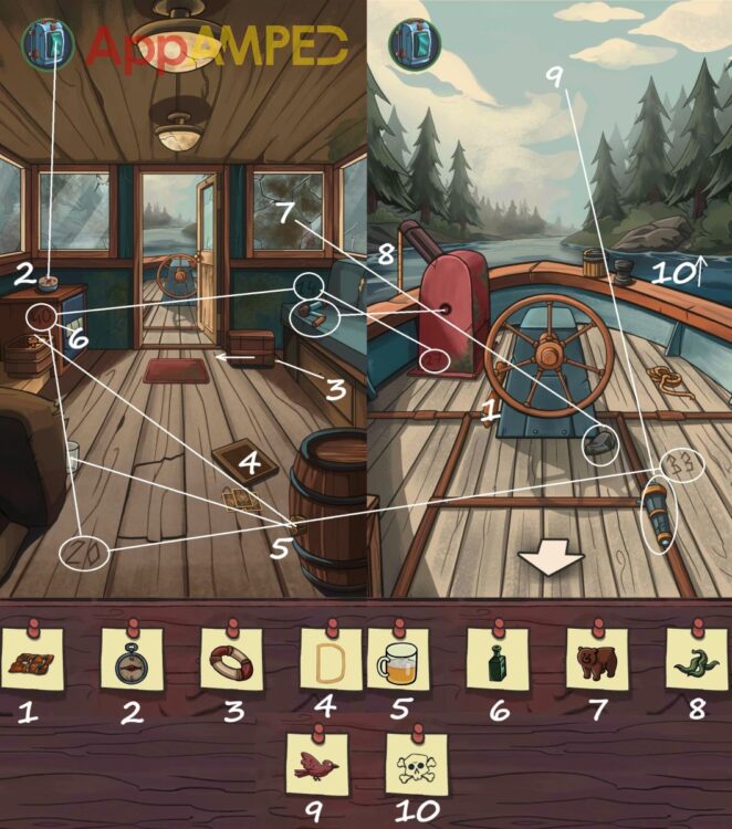 Find Joe Lumen Part 2 Walkthrough - On the Boat 1