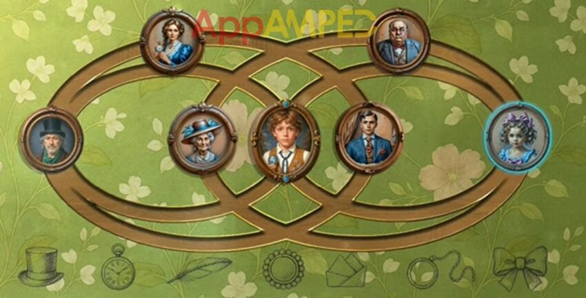 Detective Club 2 Gallery of Shadows - Bonus Chapter Cecil's Home Portraits