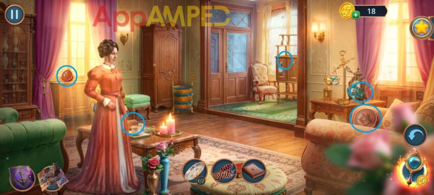 Detective Club 2 Gallery of Shadows - Bonus Chapter Living Room