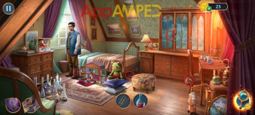 Detective Club 2 Gallery of Shadows - Emily's Room