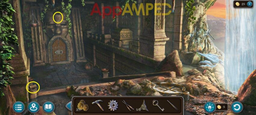 Legendary Tales 5 - Chapter 1 - Waterfall Catacombs Door