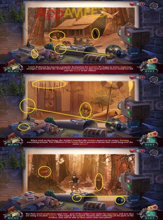 Lost Secrets of the Forest - Keeper's Home Cellar Slides