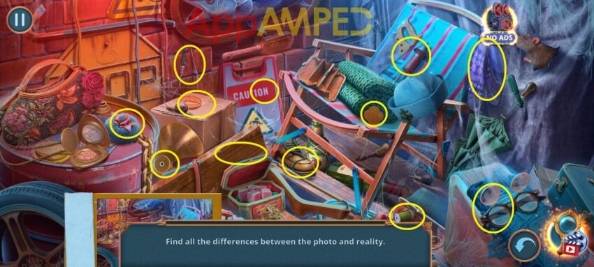 Secrets of Salem - The Phantom Cab - Chapter 2 - Inside Depot Differences Pile