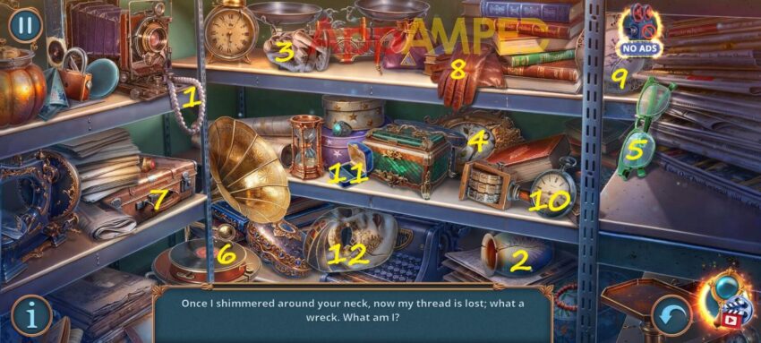 Secrets of Salem - The Phantom Cab - Chapter 3 - Pawnshop Storage Room Riddles