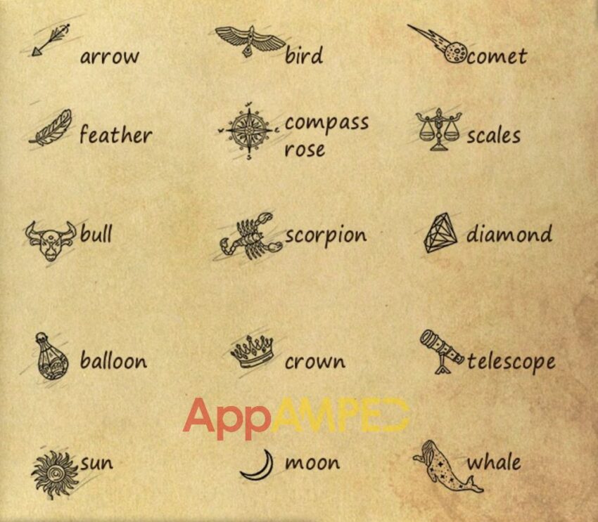 Legendary Tales 5 - Chapter 3 - Floating Castle Archwitch Office Book Symbols