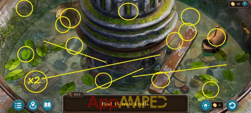 Lost Lands 11 - Chapter 2 - Greylmar City Fountain Coins