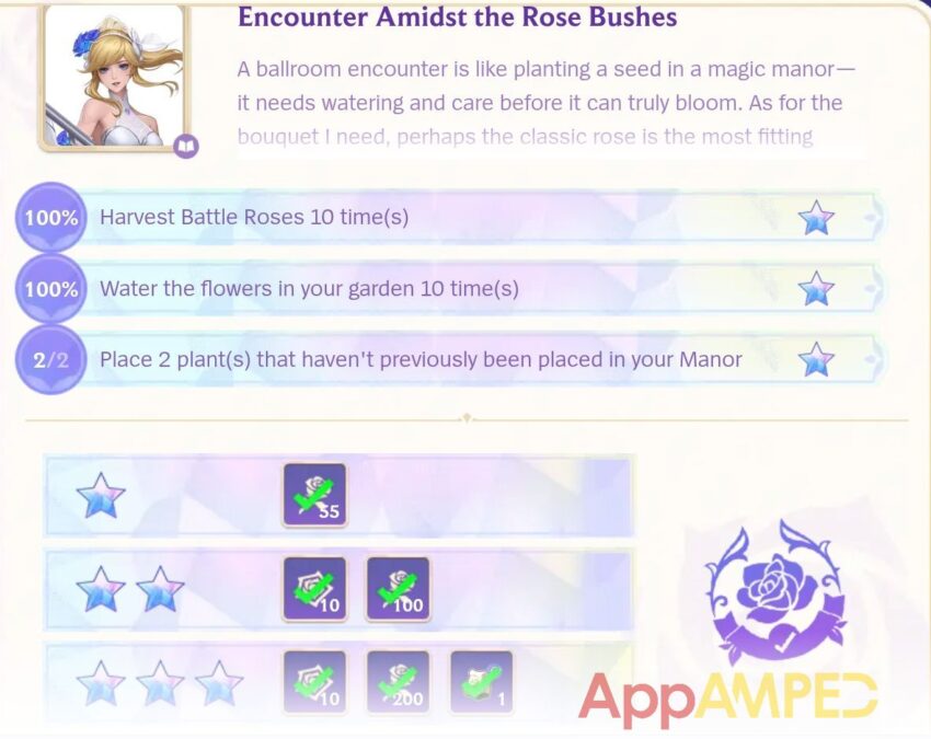 Wild Rift - Cultivate Your Romance Encounter Amidst the Rose Bushes Mission