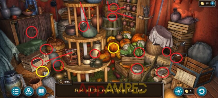 Lost Lands 11 - Chapter 3 - Mountain Foothill Camp Runes