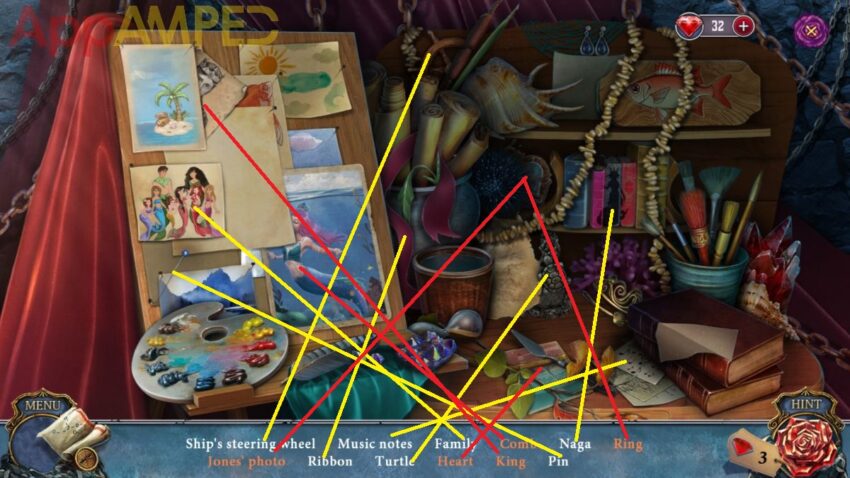 Voice of the Sea - Inside Lighthouse Hidden Objects