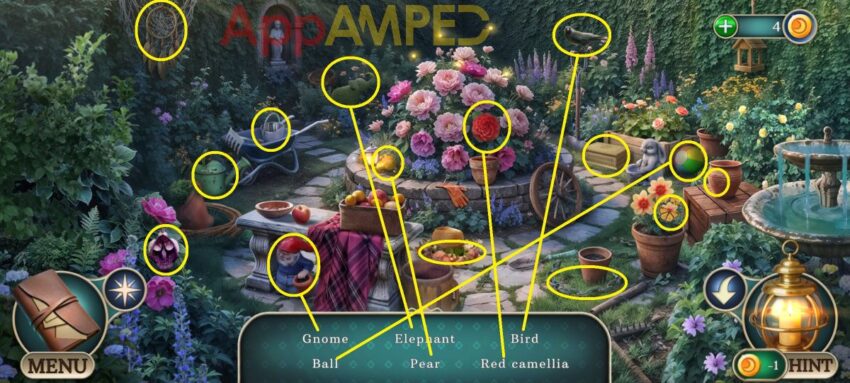 Icebound Secrets - House of Memories - Chapter 1 Garden Hidden Objects