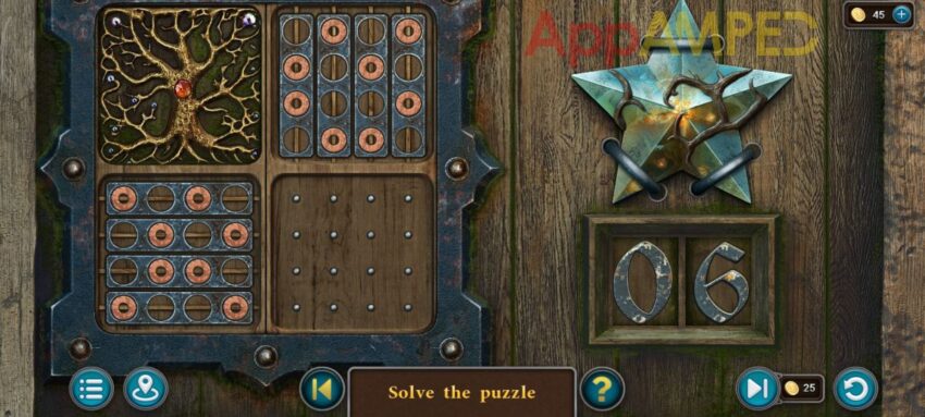 Artifact Seekers - Witch Wood Dark Forest Gate puzzle