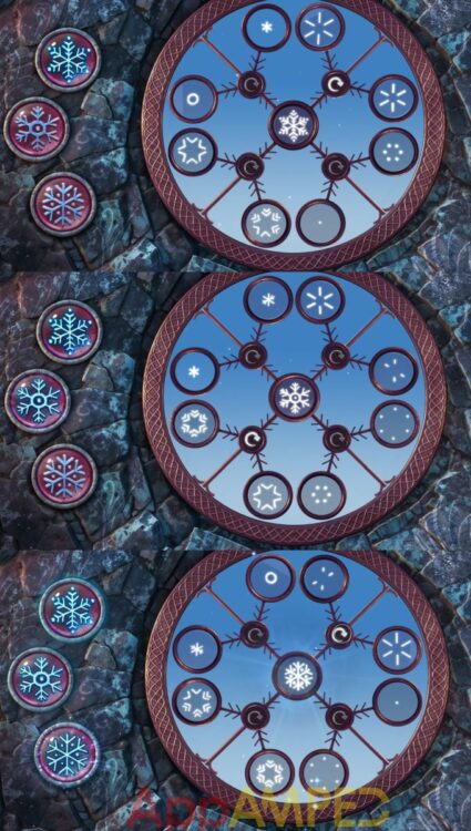 Artifact Seekers - Witch Wood Well Snowflakes Puzzle