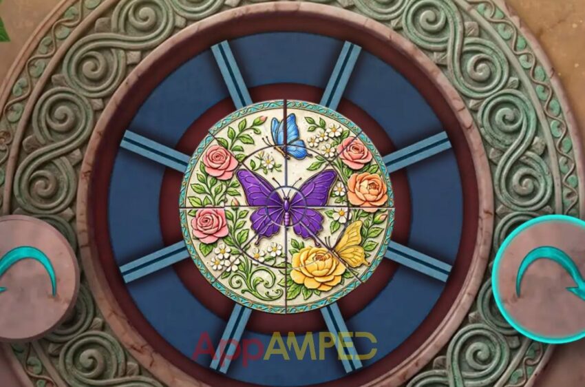 Mind Echoes 3 - Broken Vow - Chapter 2 Old Maze Garden Butterfly puzzle
