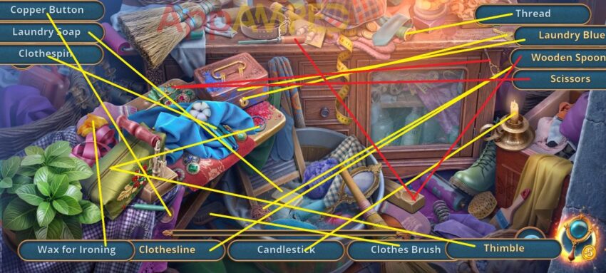 Mind Echoes 3 - Broken Vow - Chapter 3 Servant's Entrance Hidden Objects