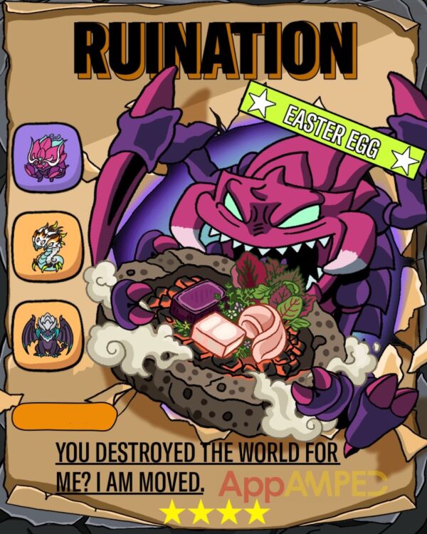 Wild Rift - Feed Cho'Chat - Ruination - Easter Egg Dish